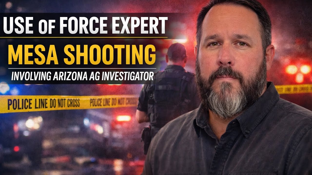 Use of Force Expert Breaks Down the Mesa Shooting Involving Arizona AG Investigator