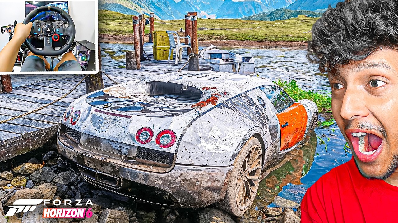 REBUILDING an OLD BUGGATI VEYRON to FASTEST CAR EVER! 🔥 Forza Horizon 5 | LOGITECH G29