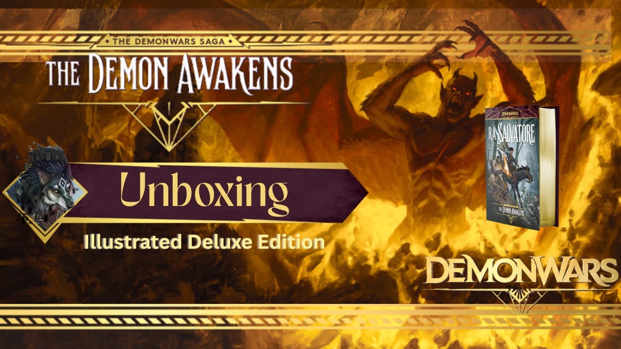 Unboxing The Demon Awakens - Illustrated Deluxe Edition