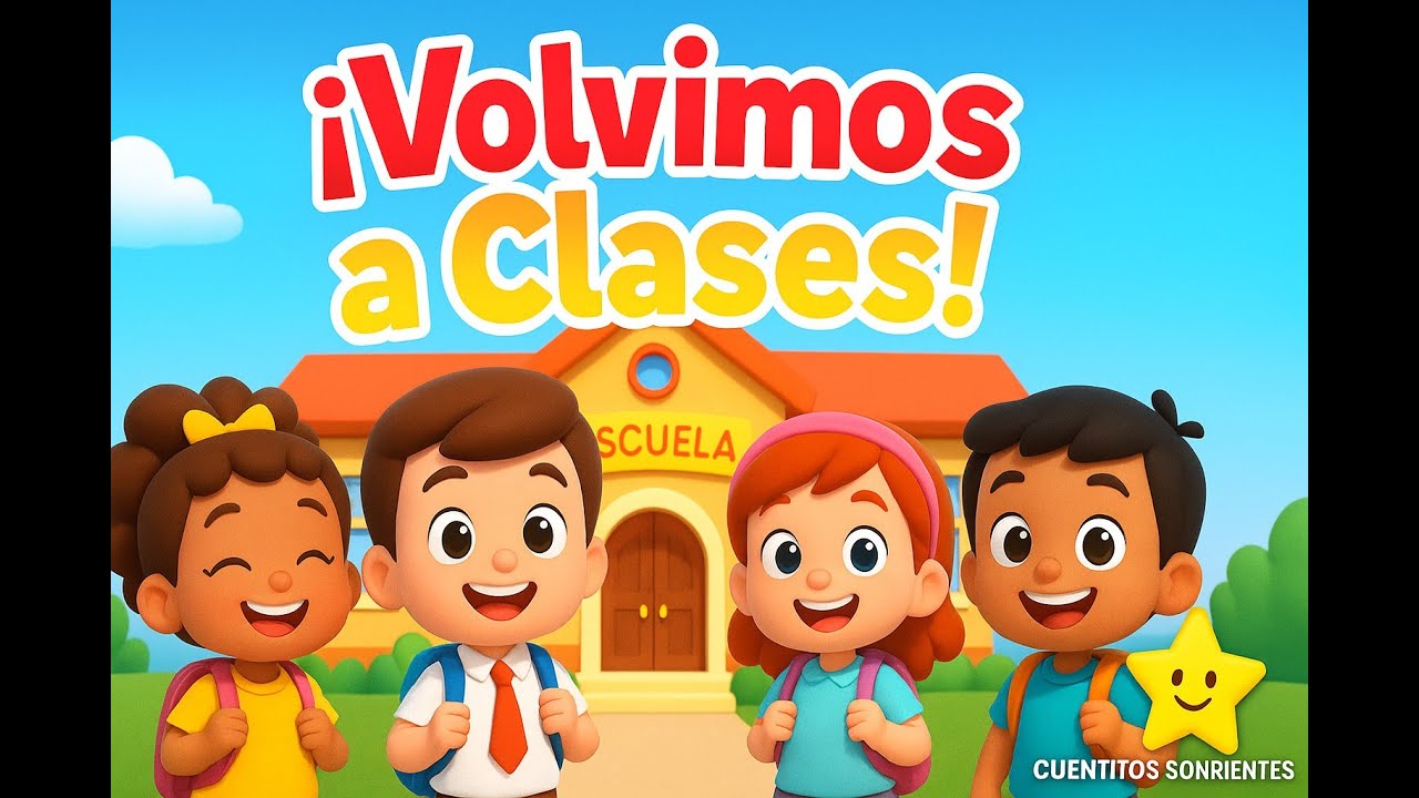 🎒&iexcl;Regreso a Clases! Canci&oacute;n Alegre para Ni&ntilde;os &ndash; Volvimos a la Escuela con M&uacute;sica y Diversi&oacute;n