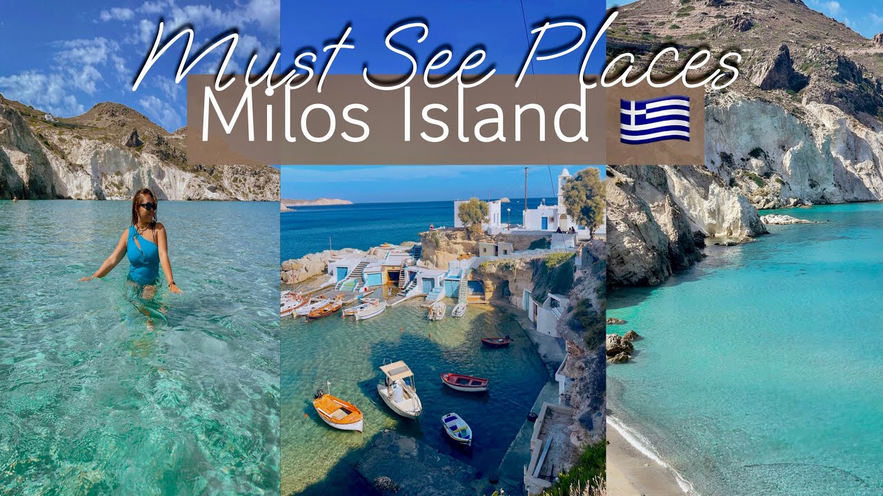 Discover Milos' Hidden Gem: Vibrant Fishing Villages and Secluded Beaches 🇬🇷