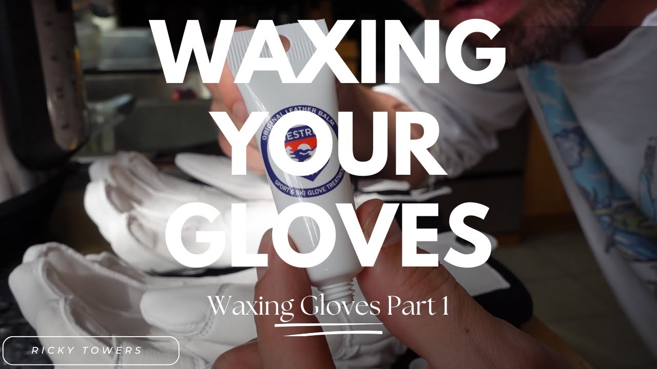How to WAX your NEW Ski Gloves! (old ones too!)