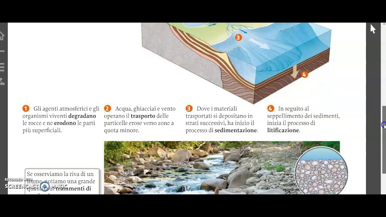 Le rocce sedimentarie