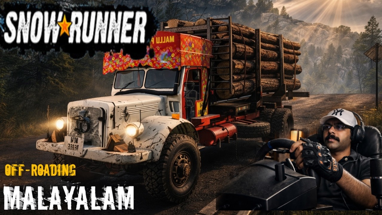 snowrunner malayalam vayoo #offroad #live