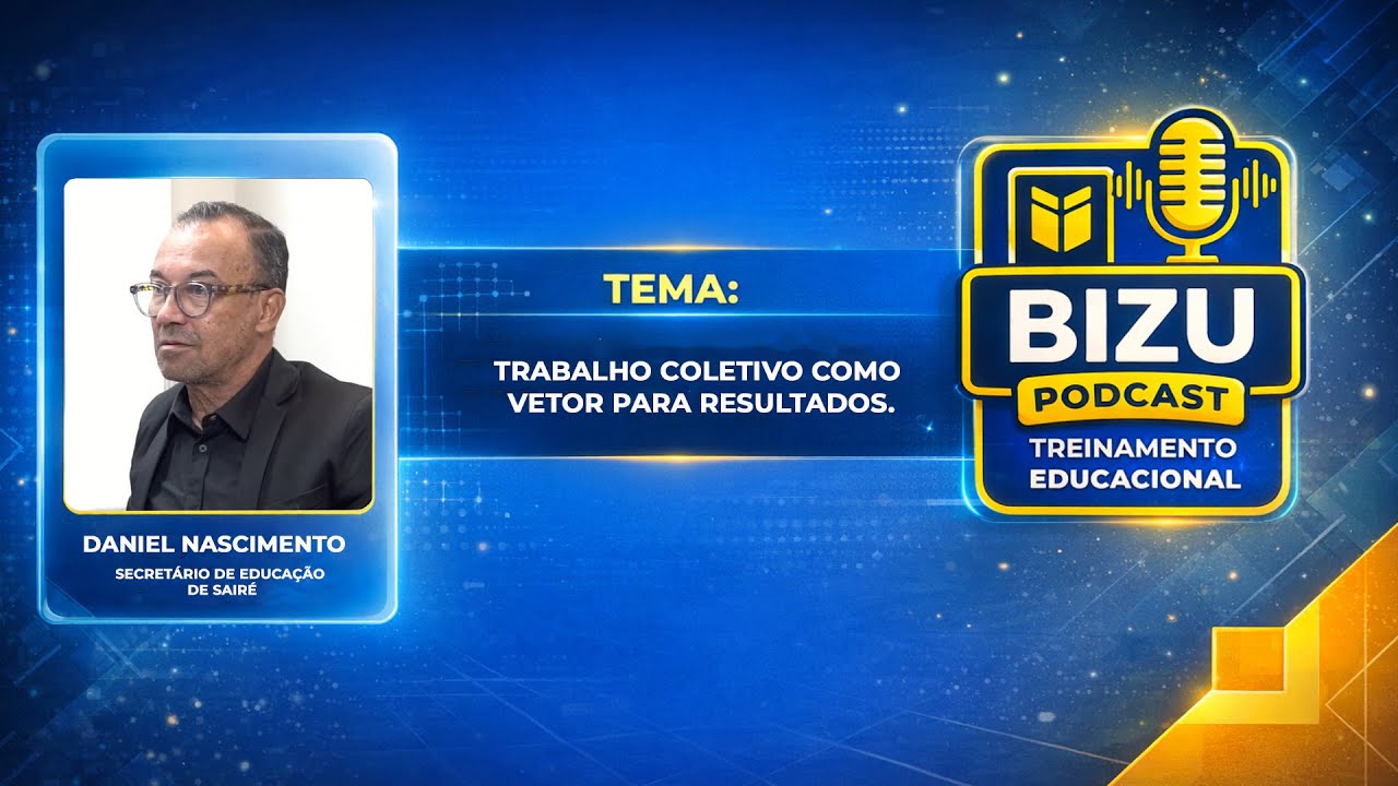 DANIEL NASCIMENTO - SECRETÁRIO DE EDUCAÇÃO DE SAIRÉ