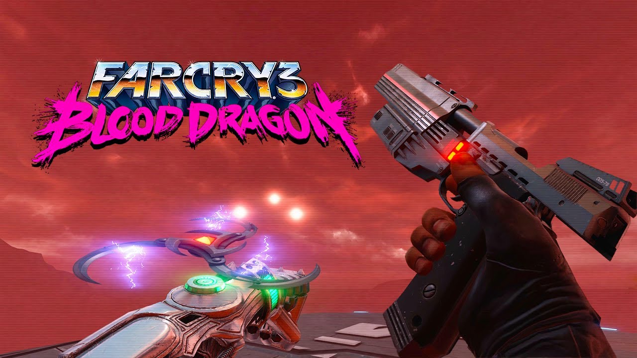 Far Cry 3: Blood Dragon - All Weapons