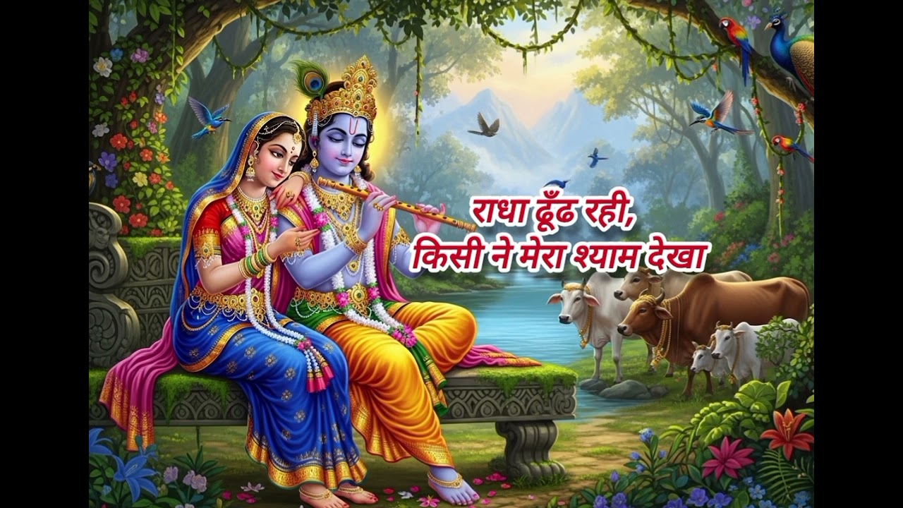 राधा ढूँढ रही, किसी ने मेरा श्याम देखा