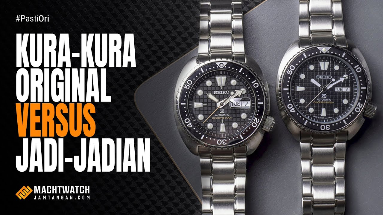 SERUPA TAPI JAUH BEDA, SEIKO KING TURTLE SRPE03K1 ORI VS ABAL-ABAL