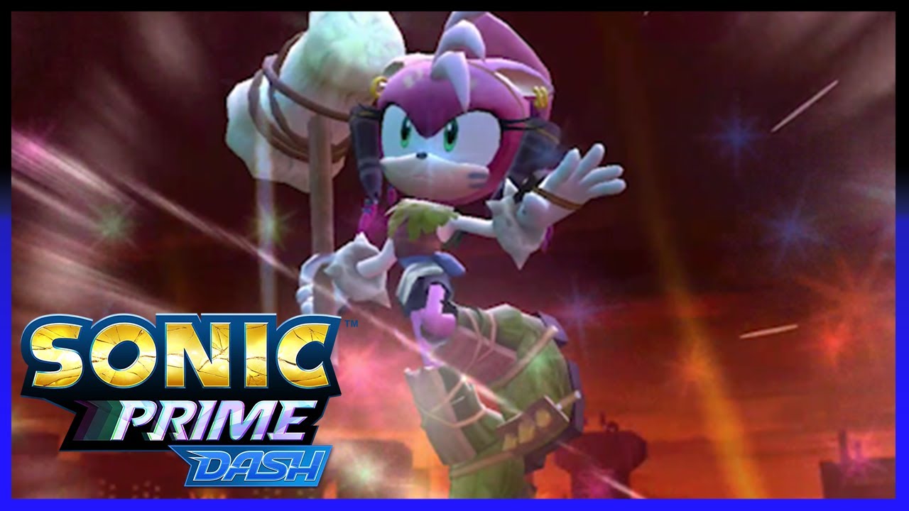 Sonic Prime Dash - Thorn Rose (MAX Level) Gameplay Showcase
