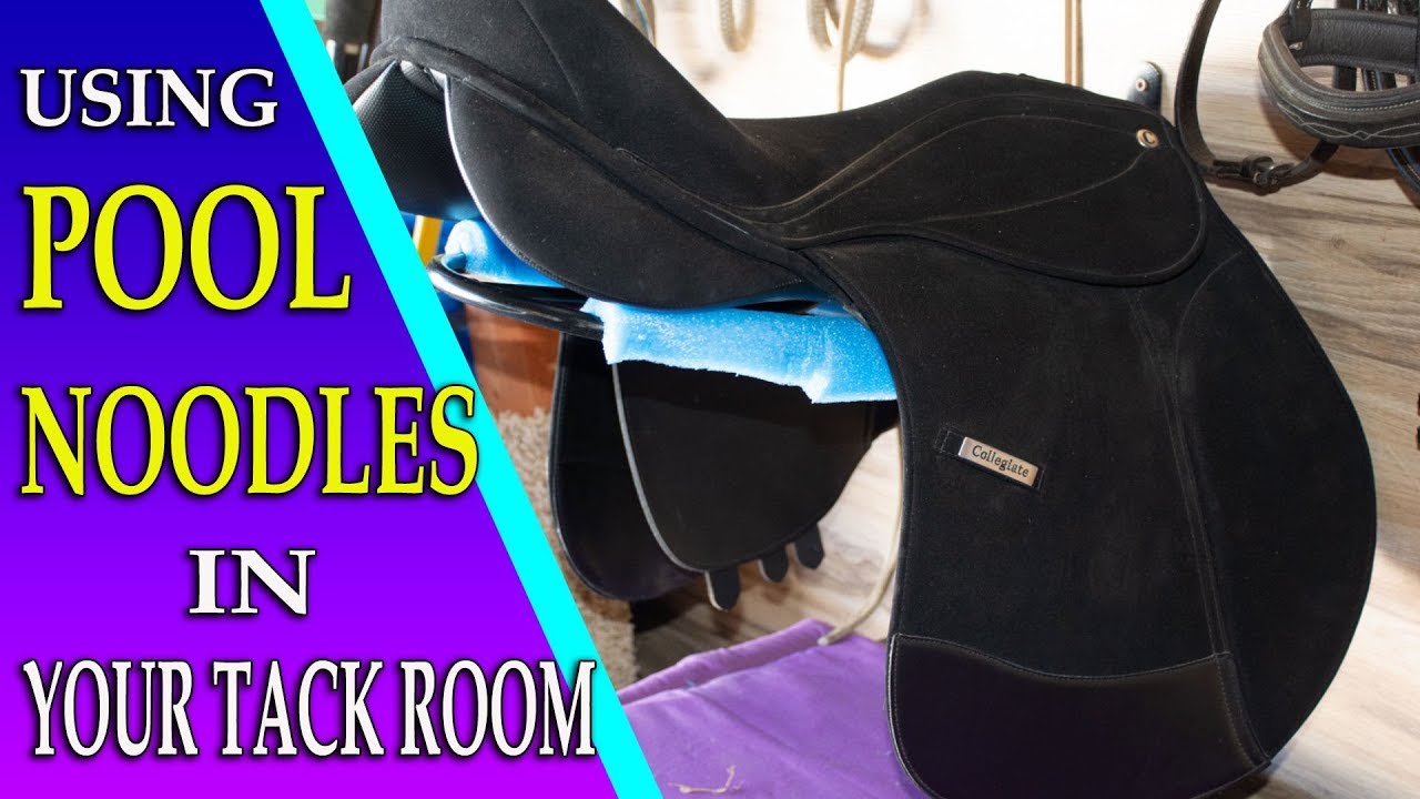 Equestrian Uses For Pool Noodles In Your Tack Room