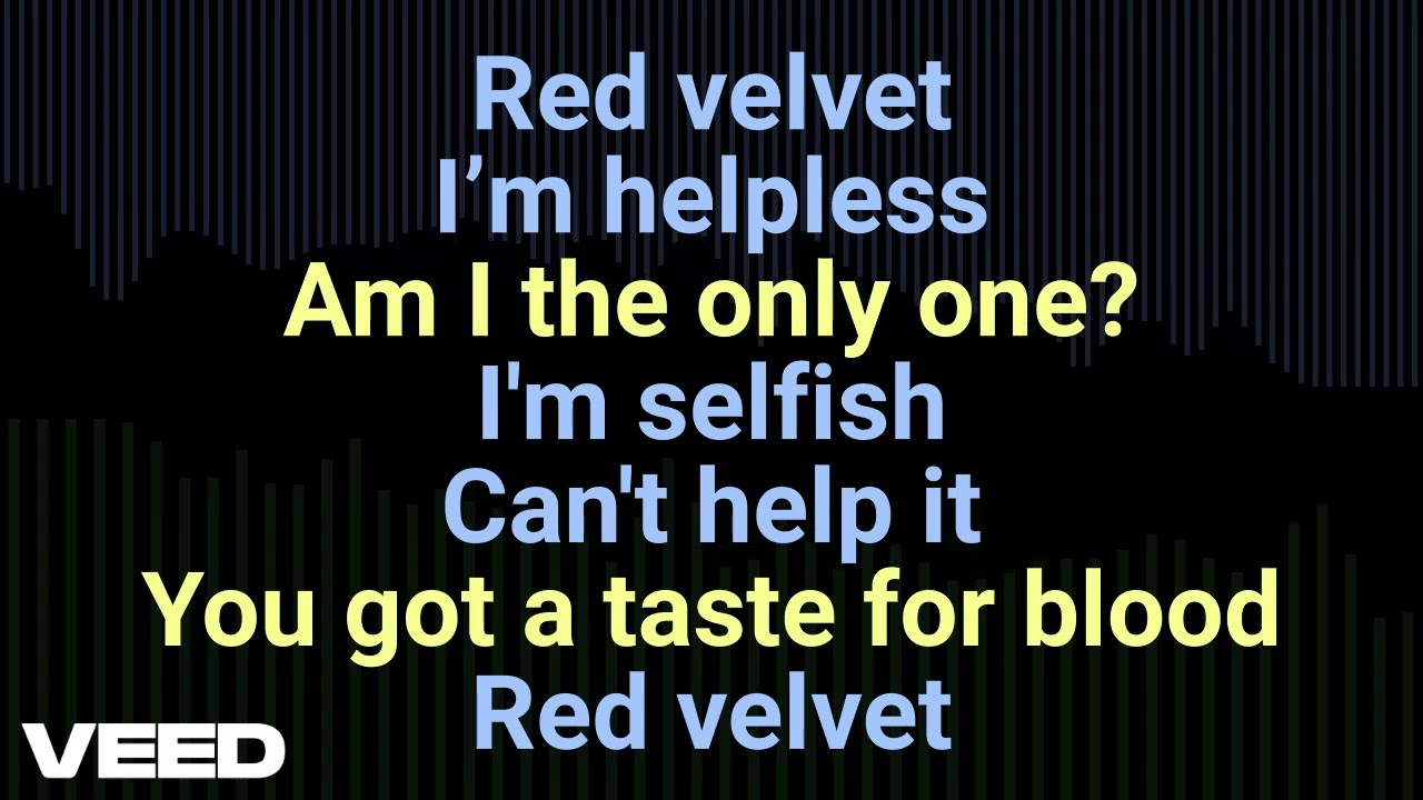 Jutes - Red Velvet (with Ari Abdul) (Karaoke)
