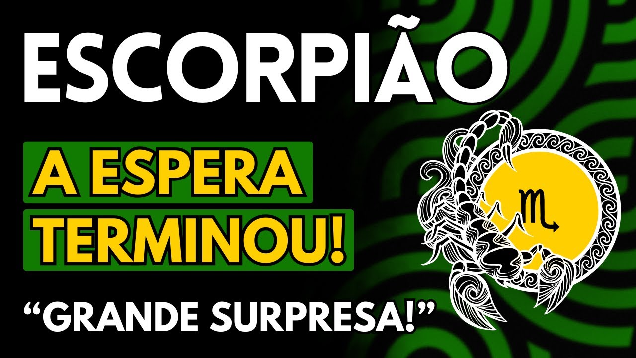 ESCORPIÃO ♏ UAU! | A NOTÍCIA VAI SER TÃO BOA QUE ATÉ ARREPIA! | ESPECIAL DE ECLIPSE🌙