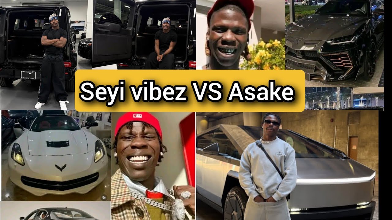 Seyi vibez VS Asake millionaire battle, car's, houses and networth 