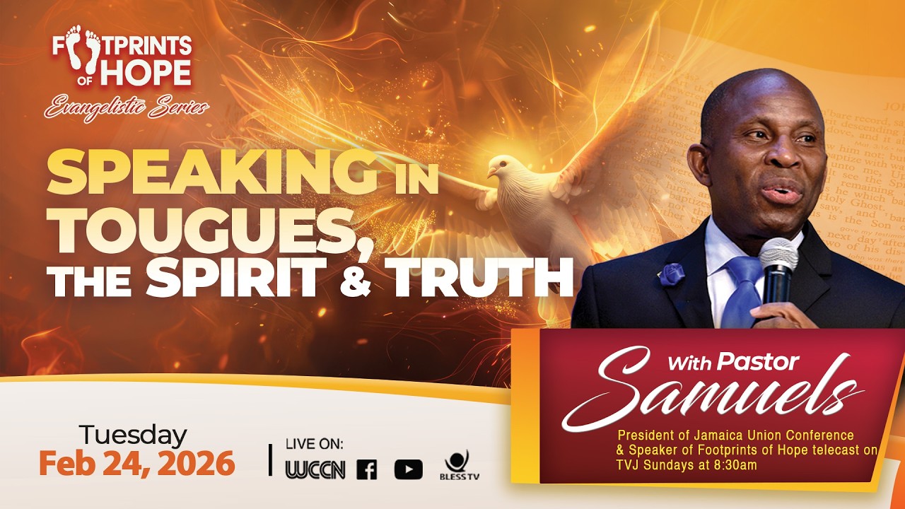 Footprints of Hope  | with Pastor Glen O. Samuels || Tuesday February 24, 2026