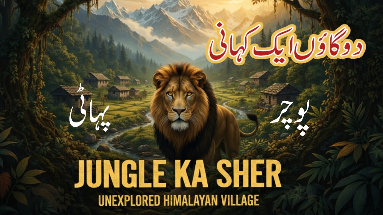 “Pakistan ka Aisa Gaon Jahan Jungle ke Sher Rehte Hain” 🦁