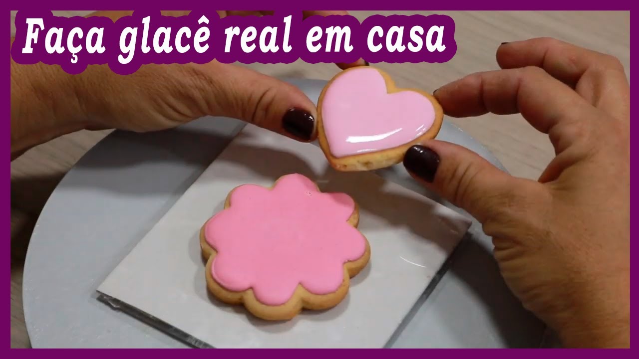 GLACÊ REAL PRA DECORAR BOLACHAS - FAÇA VOCÊ MESMO