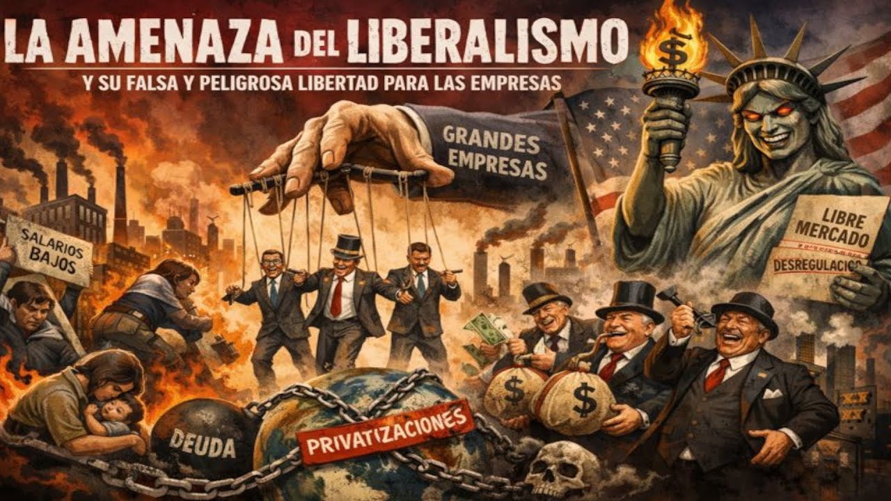 La amenaza del liberalismo, el desorden sin normas y su falsa y peligrosa libertad para las empresas