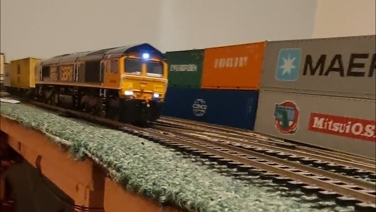 Bachmann Next Generation Class 66 no.66761 Wensleydale Railway Association Demonstration 