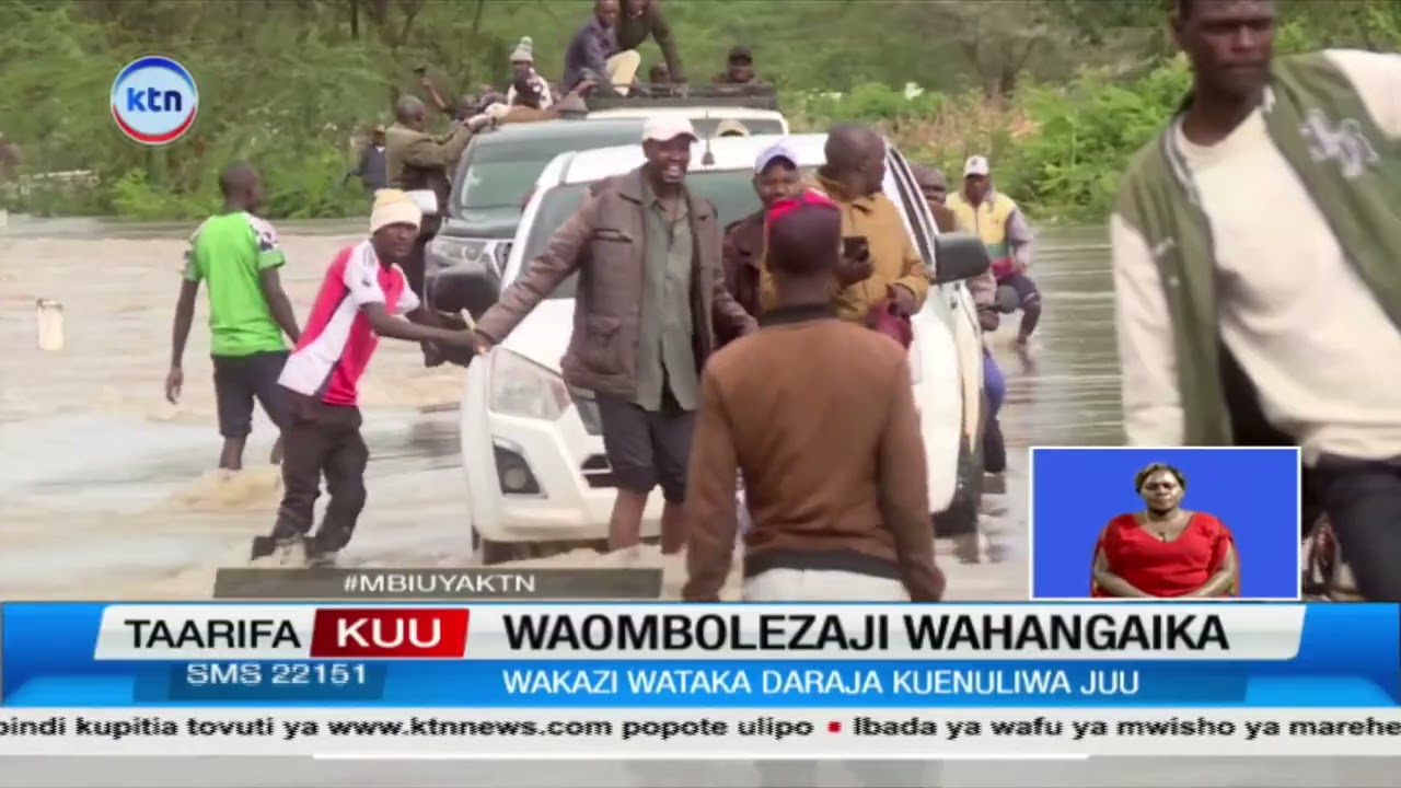 Waombolezaji wakwama njiani Emurua Dikirr, baada ya mto Mogor kufurika