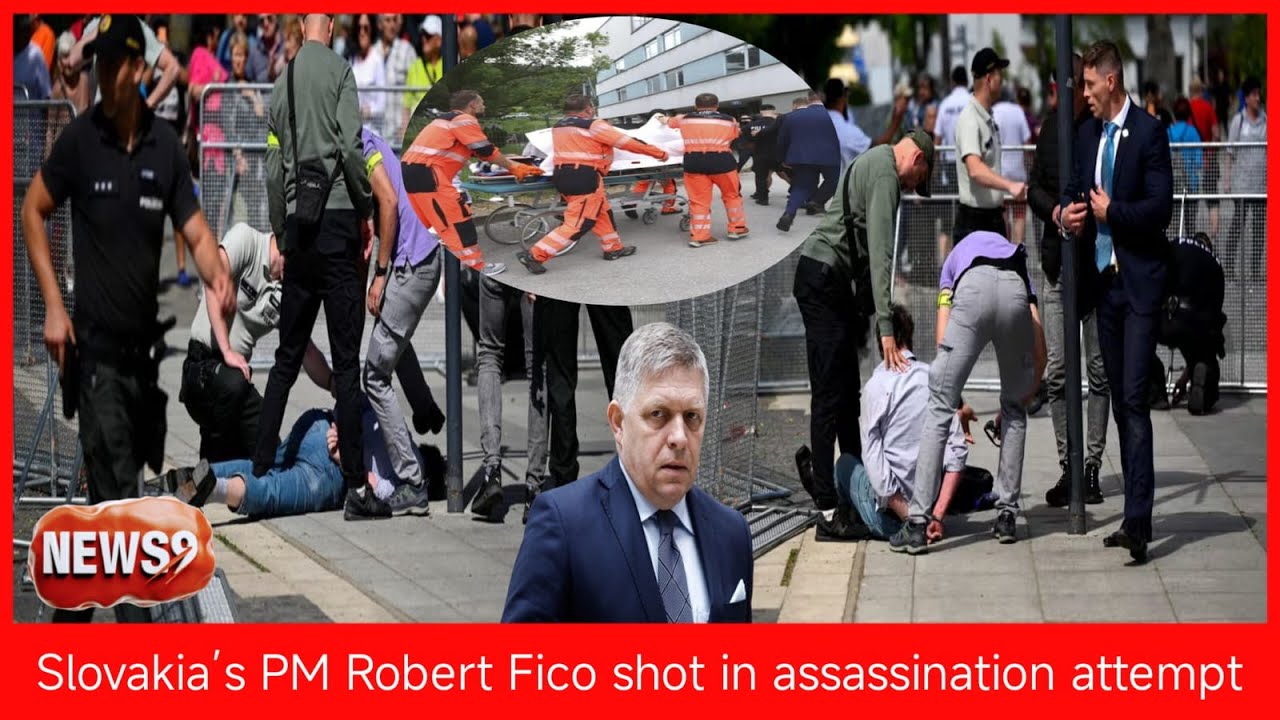 Slovakia&rsquo;s PM Robert Fico shot in assassination attempt  NEWS9