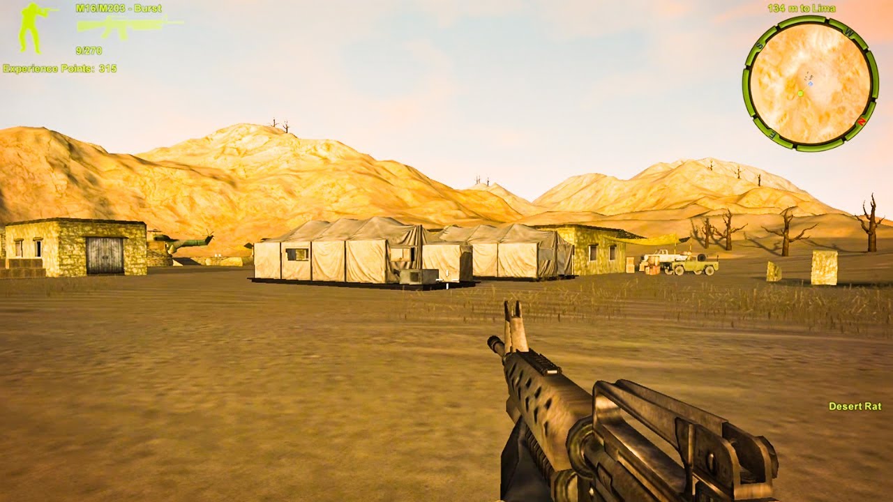 Delta Force Xtreme 2 - Sand Trap - Desert Rat - Mission 9