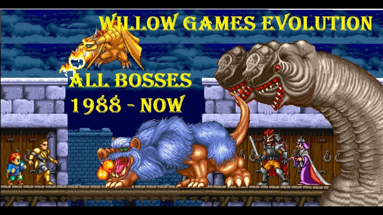 WILLOW (Video games) from 1988 to NOW | All Stages and Bosses