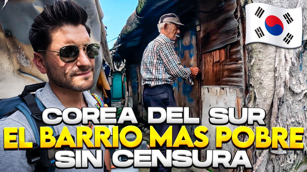 Así es EL BARRIO MÁS POBRE de COREA del SUR | SIN OCULTAR NADA, VILLA GURYONG - Gabriel Herrera