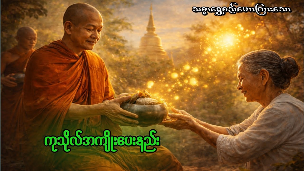 ကုသိုလ်က ဘယ်လိုအချိန်မှာ ဘယ်လိုပေးလဲ | ကုသိုလ်အကျိုးပေးနည်း တရားတော် 🙏🙏🙏