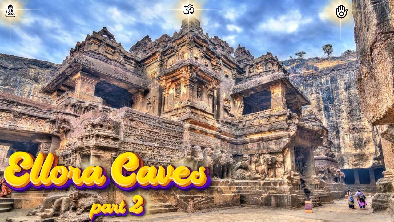 🕉️மூன்று 🔯மதங்களும் 🛐கூடி வாழ்ந்த குகை ⁉️| Ellora Hidden Wonders#cave #buddhism #hinduism #jainism