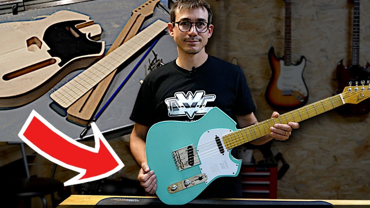 Telecaster en kit - Je la TERMINE enfin (la TeleVolox de DoktorVolox)