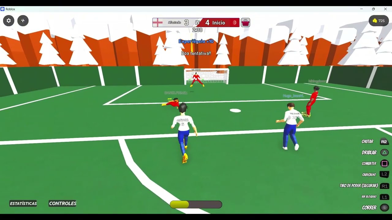 Futebol de rua realista - Feliz Natal e Muito Obrigado