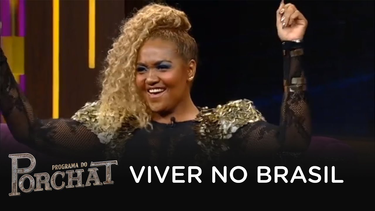 Gaby Amarantos conta que o marido inglês já se adaptou ao Brasil
