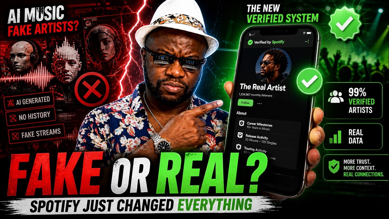Spotify&rsquo;s NEW &lsquo;Verified&rsquo; System&hellip; This Changes AI Music & SUNO World