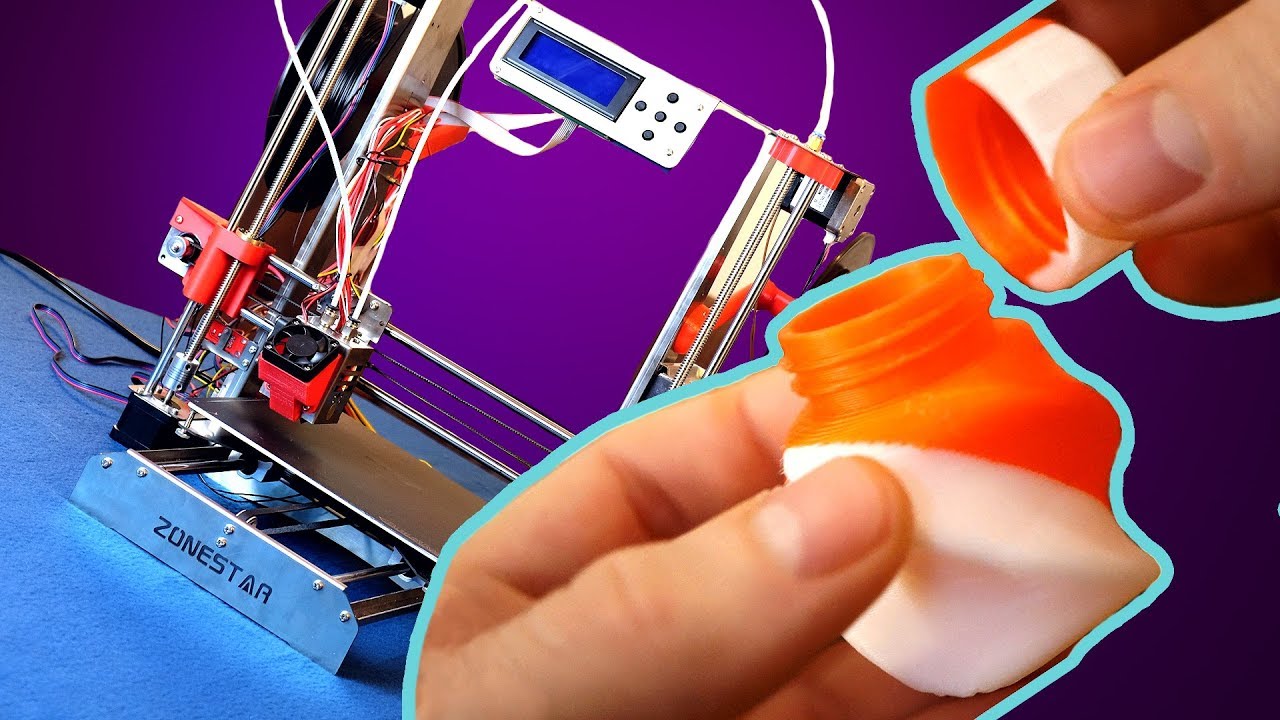 Zonestar Dual Extruder 3D Printer From GearBest Review