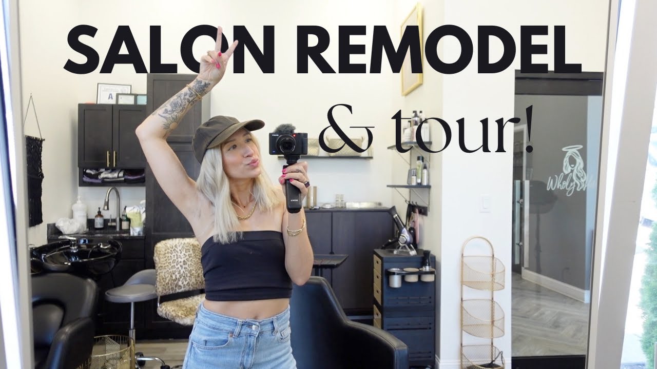 Remodeling my salon!!! VLOG // Wholy Hair