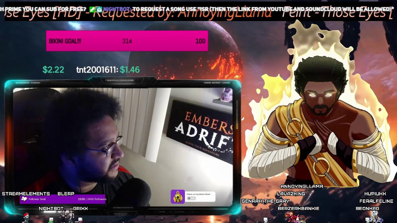 🎄🔥Annoying Llama Christmas Stream!!!🔥🎄{🎶!SR for Music🎶} !Merch !Links [Heralds of Ibax]