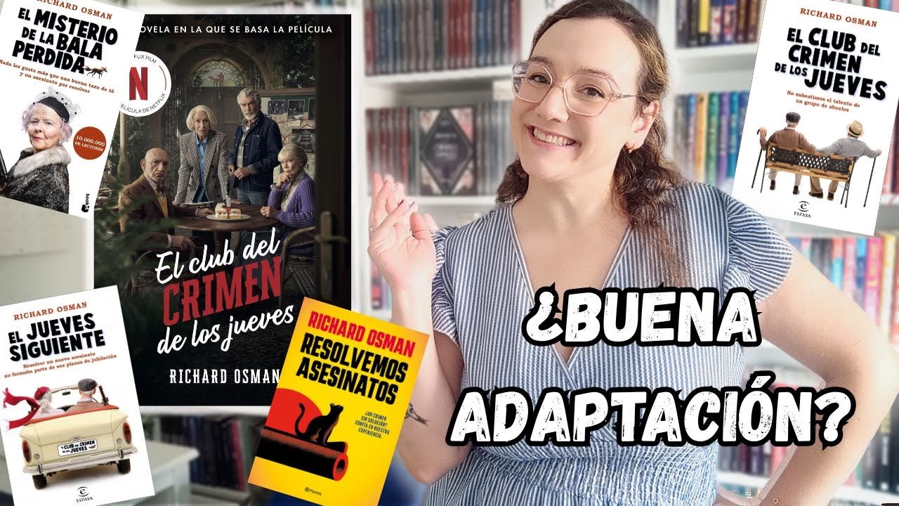 El Club del Crimen de los Jueves en Netflix🔍 Opinión de pelicula y todos los libros de Richard Osman