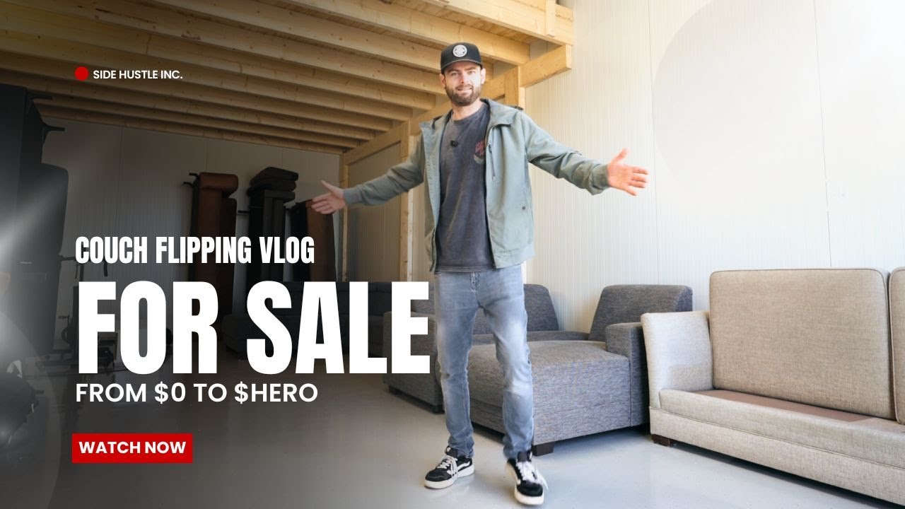 Making Money Furniture Flipping in 2025 | Couch Repairs & Cleaning