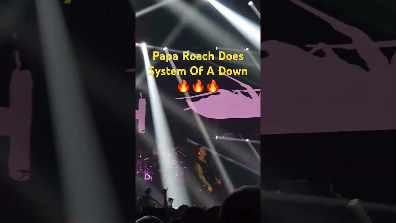 Papa Roach Does System Of A Down #concert #paparoach #systemofadown #concert #gig #numetal