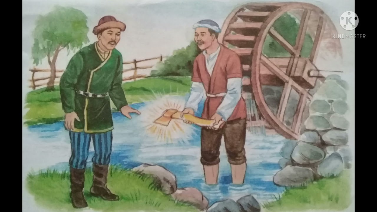 Алтын балта ертегісі. Қазақша ертегілер