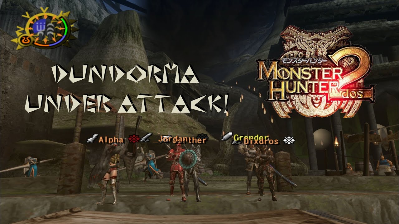Monster Hunter Dos | Dundorma Under Attack!!! | Closed Beta Server