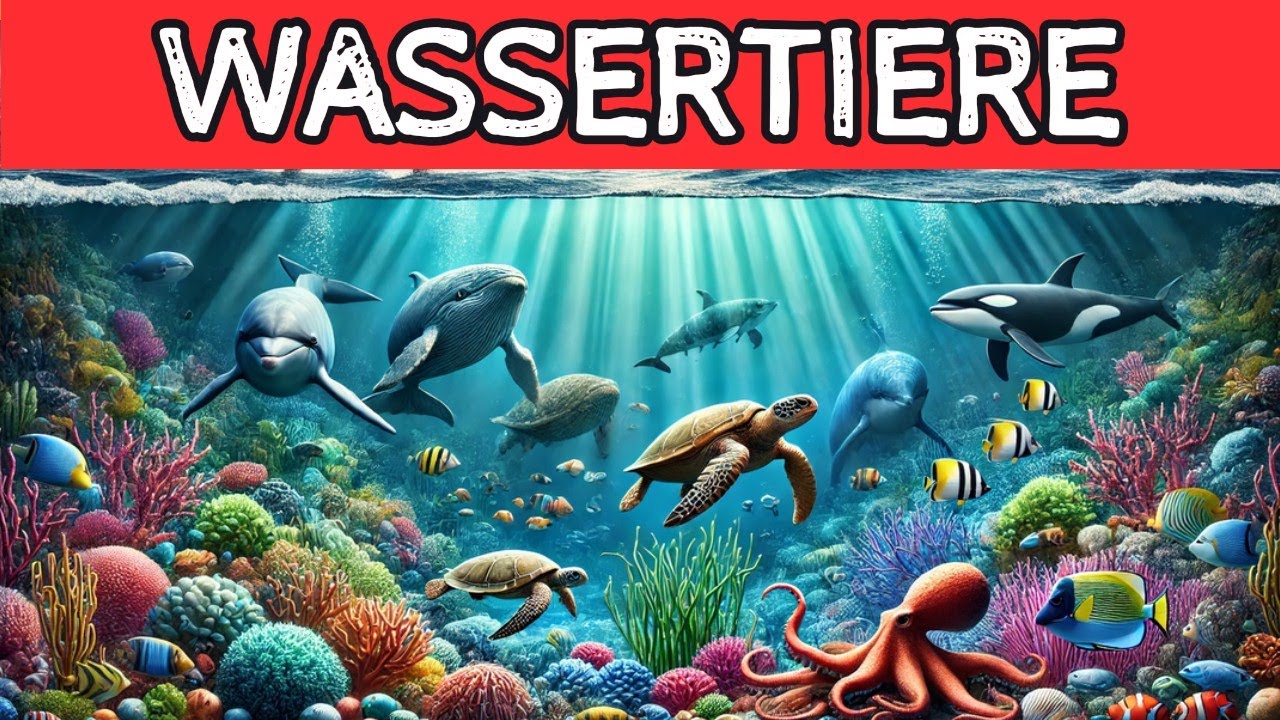 Meeresbewohner f&uuml;r Kinder: Tauche ein in den aquatischen Lernspa&szlig;! 🌊🐟