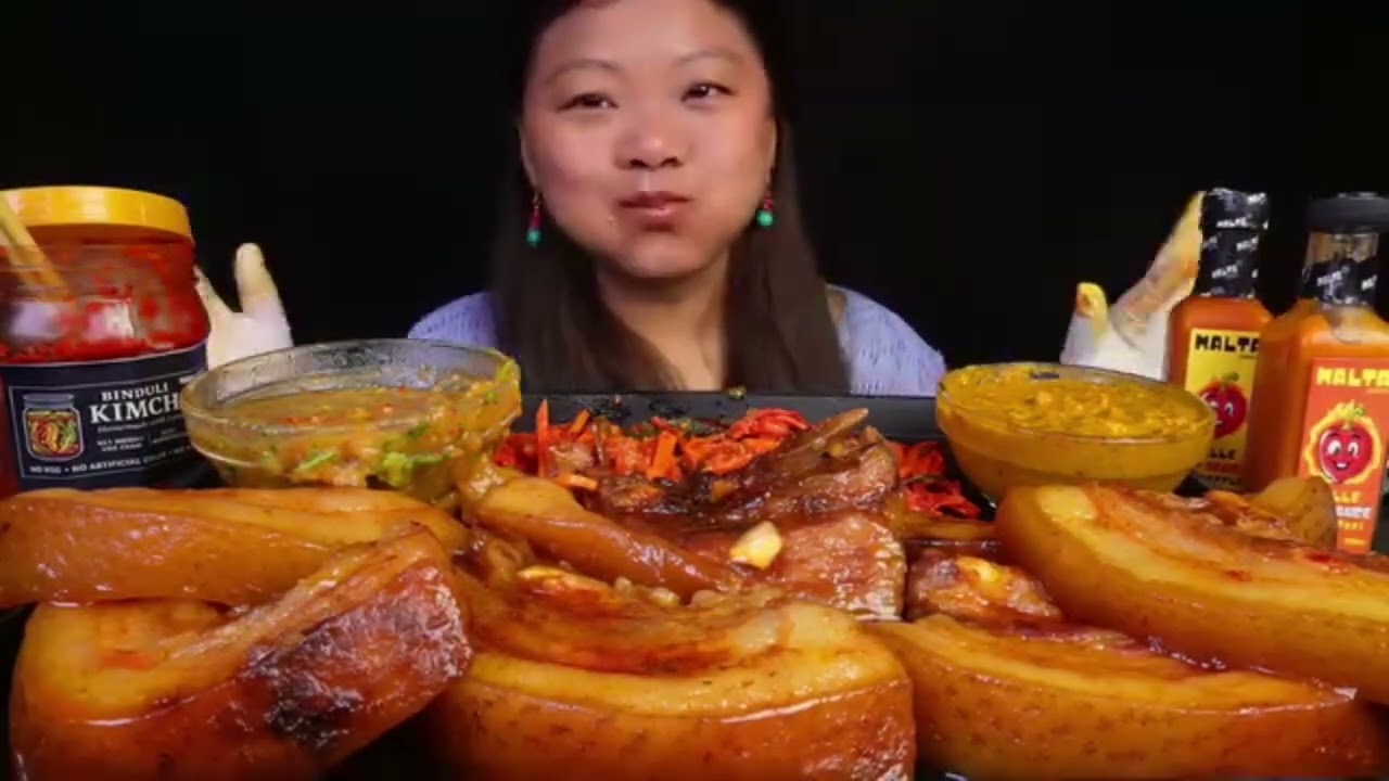 Eating pork chops eating mutton curry recipe 
