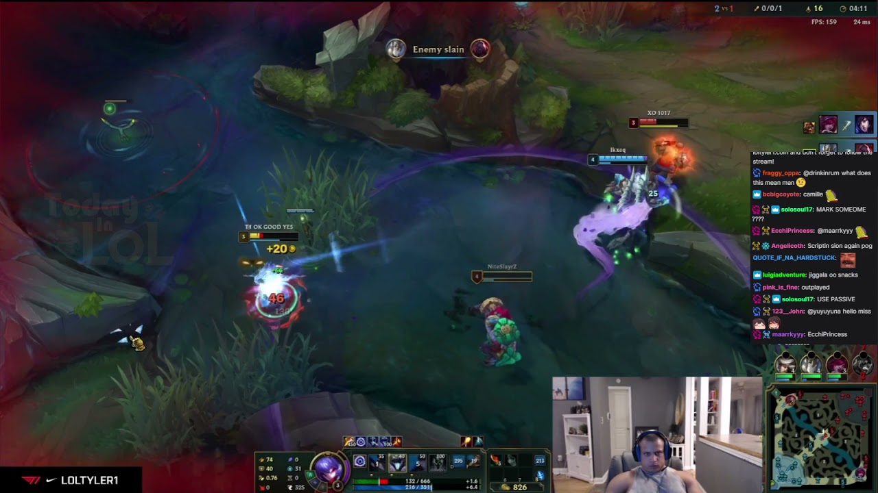 Tyler1 vs magician Lee Sin
