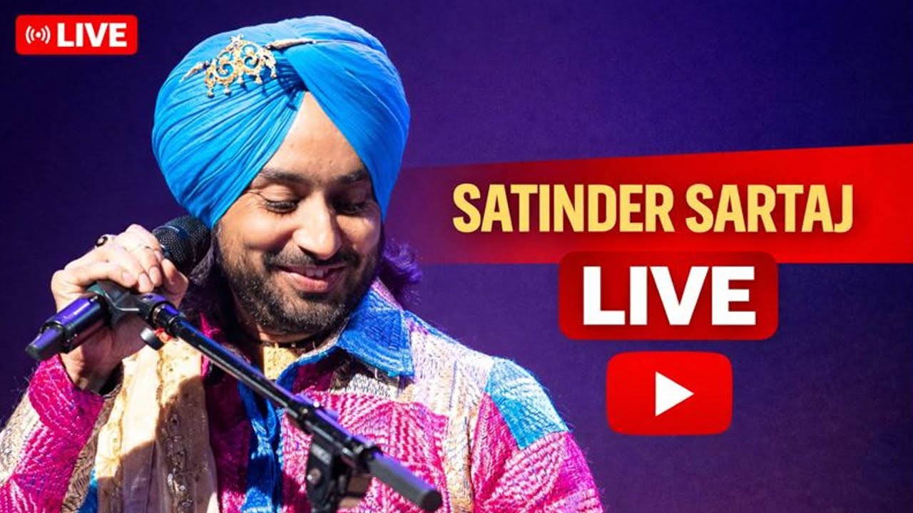 SATINDER SARTAJ LIVE || AMRIT ARTS PHOTOGRAPHY