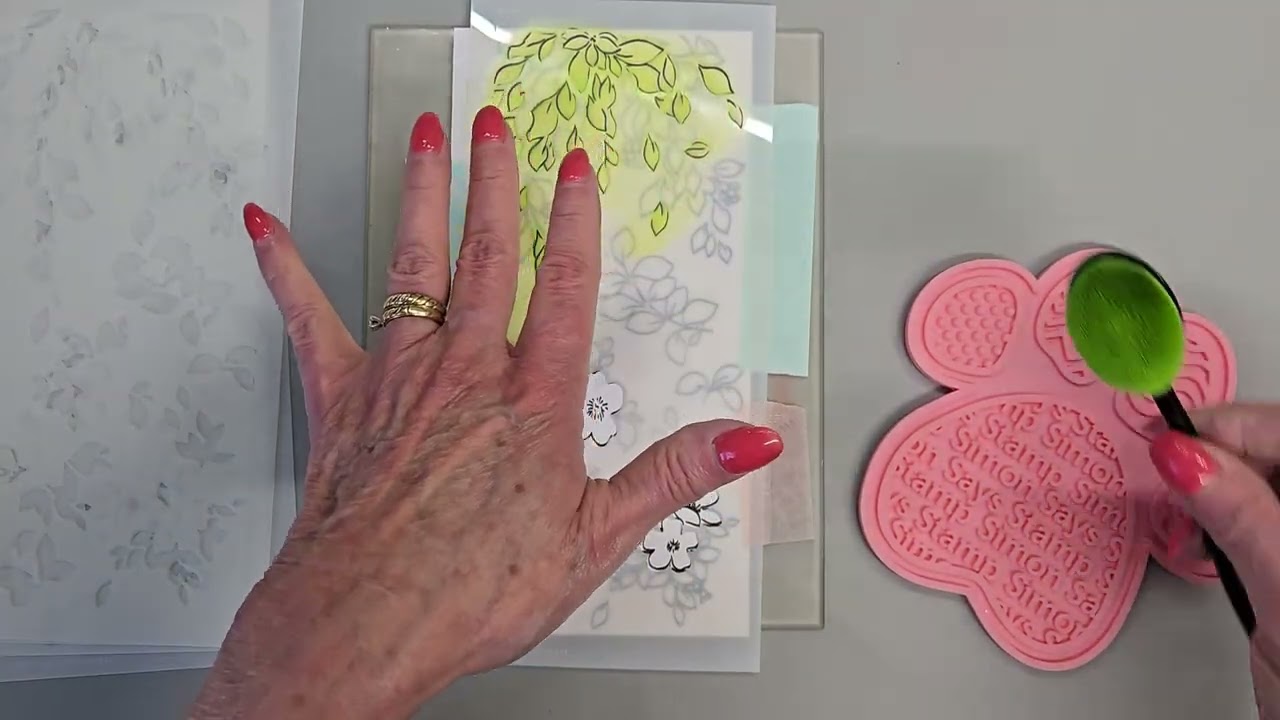 Quick Card With Spring Colors!