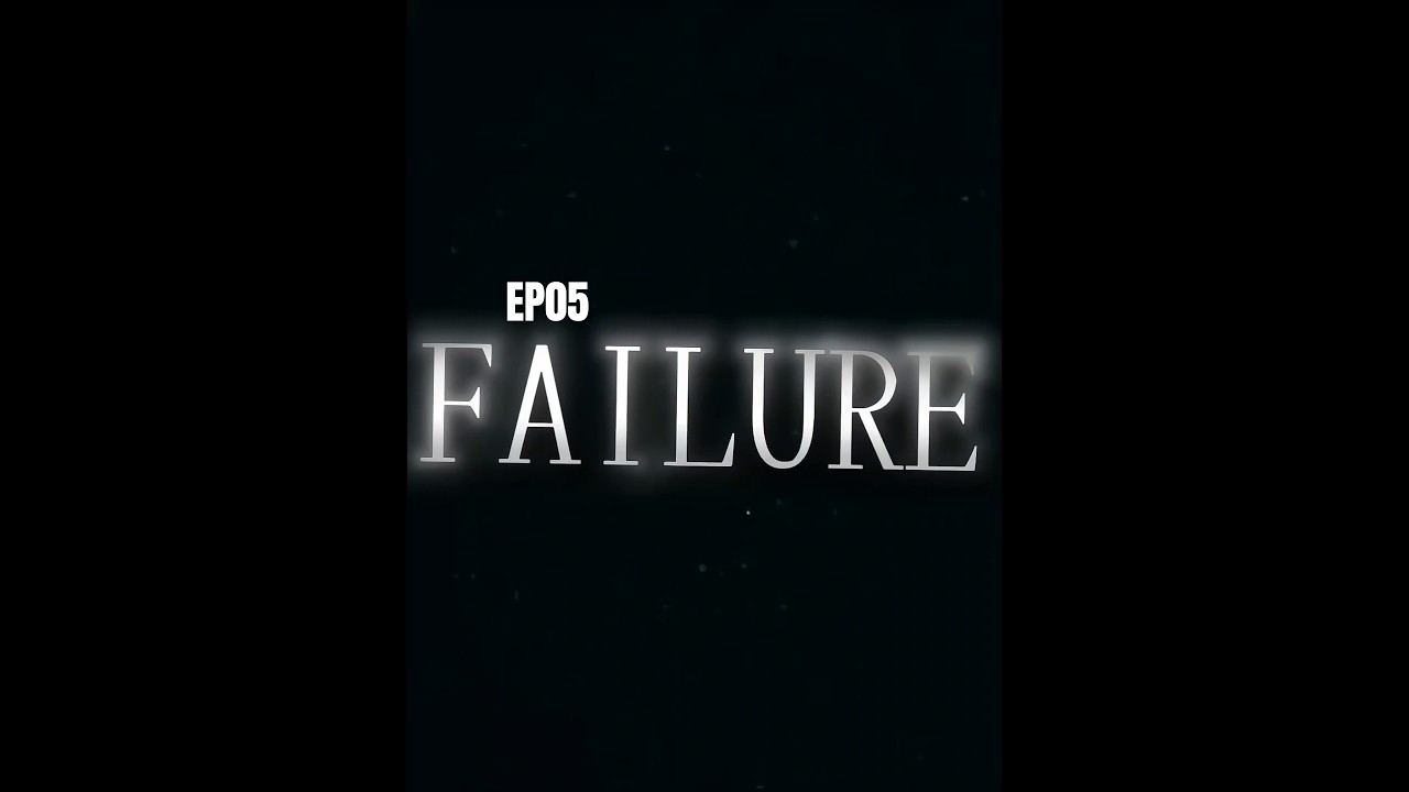 most important lesson about failure. 