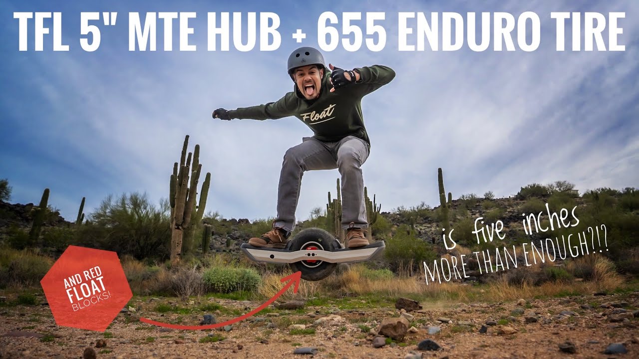 TFL MTE Hub + 655 Enduro Tire + Float Blocks Review!