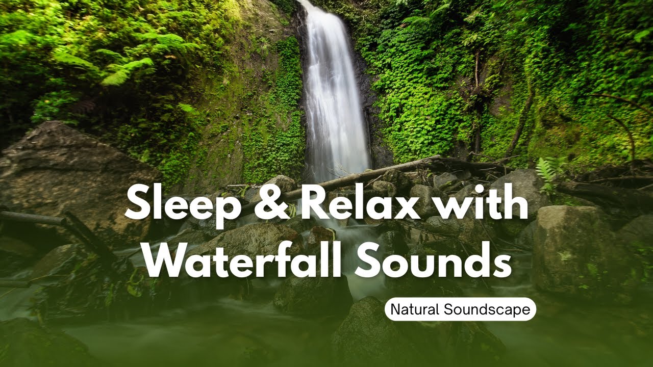 Natural Flowing Water Sounds for Calm Mind and Restful Sleep”