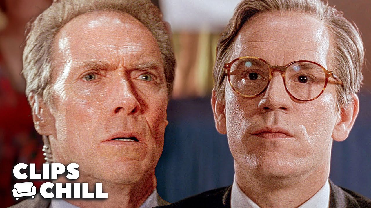 Clint Eastwood Shields the President| In the Line of Fire